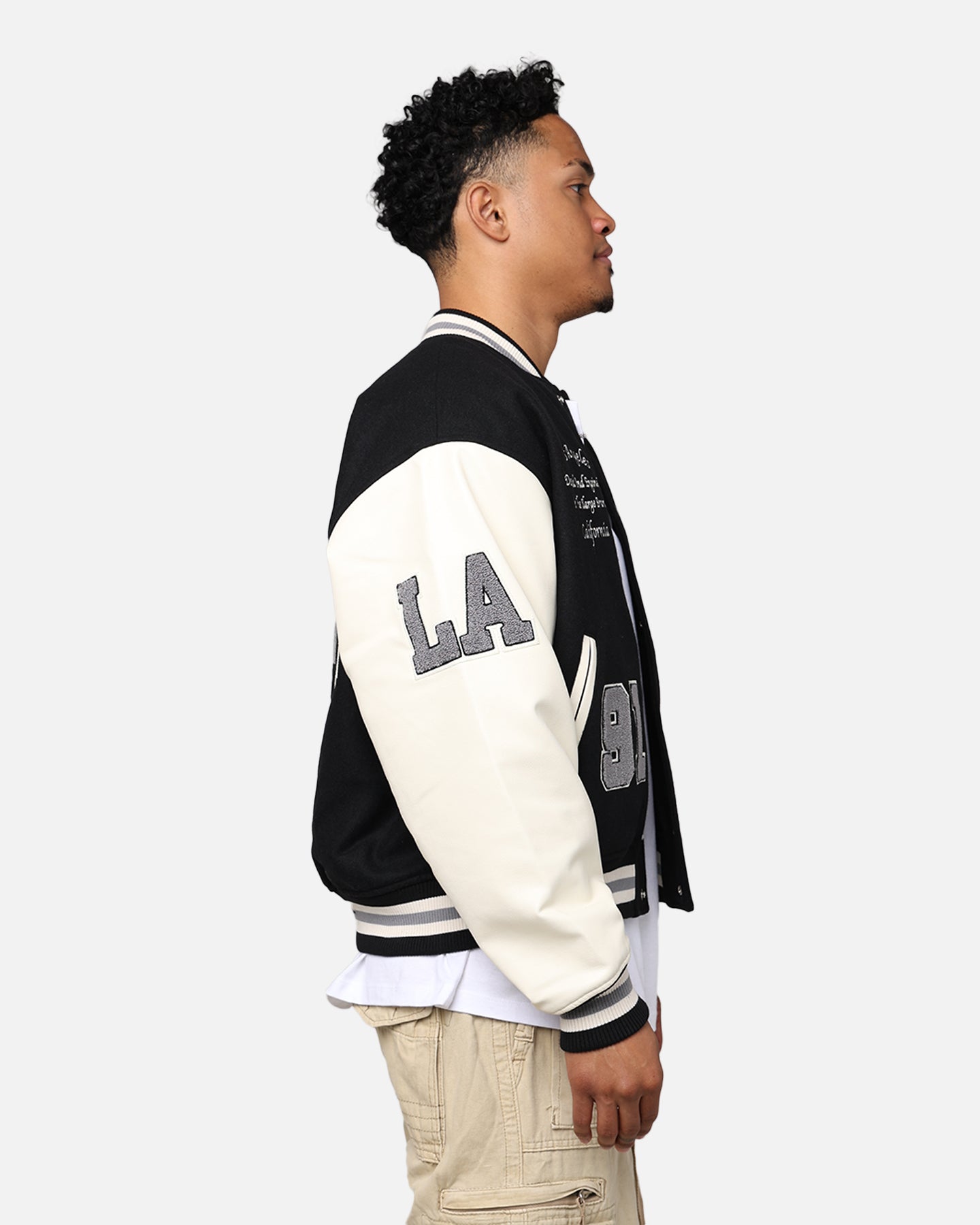 X-Large OG Logo Varsity Jacket Black | Culture Kings US