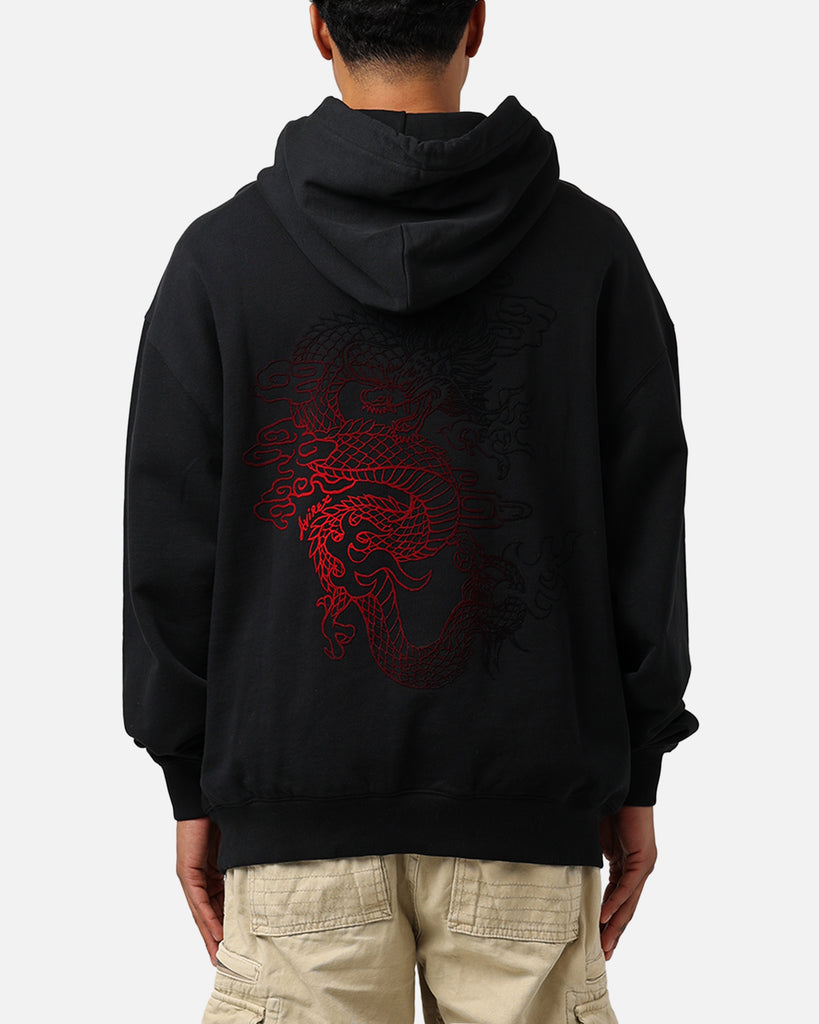 Avirex Dragon Hoodie Black | Culture Kings US