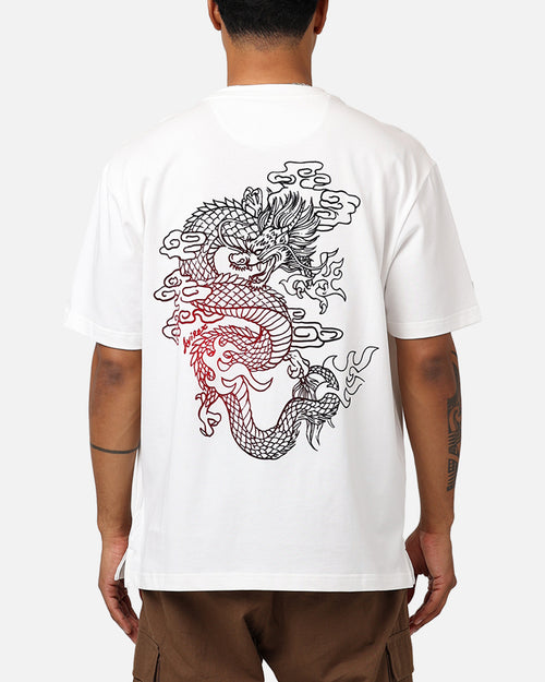 Avirex Dragon T-Shirt Snow White