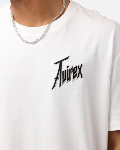 Avirex Dragon T-Shirt Snow White