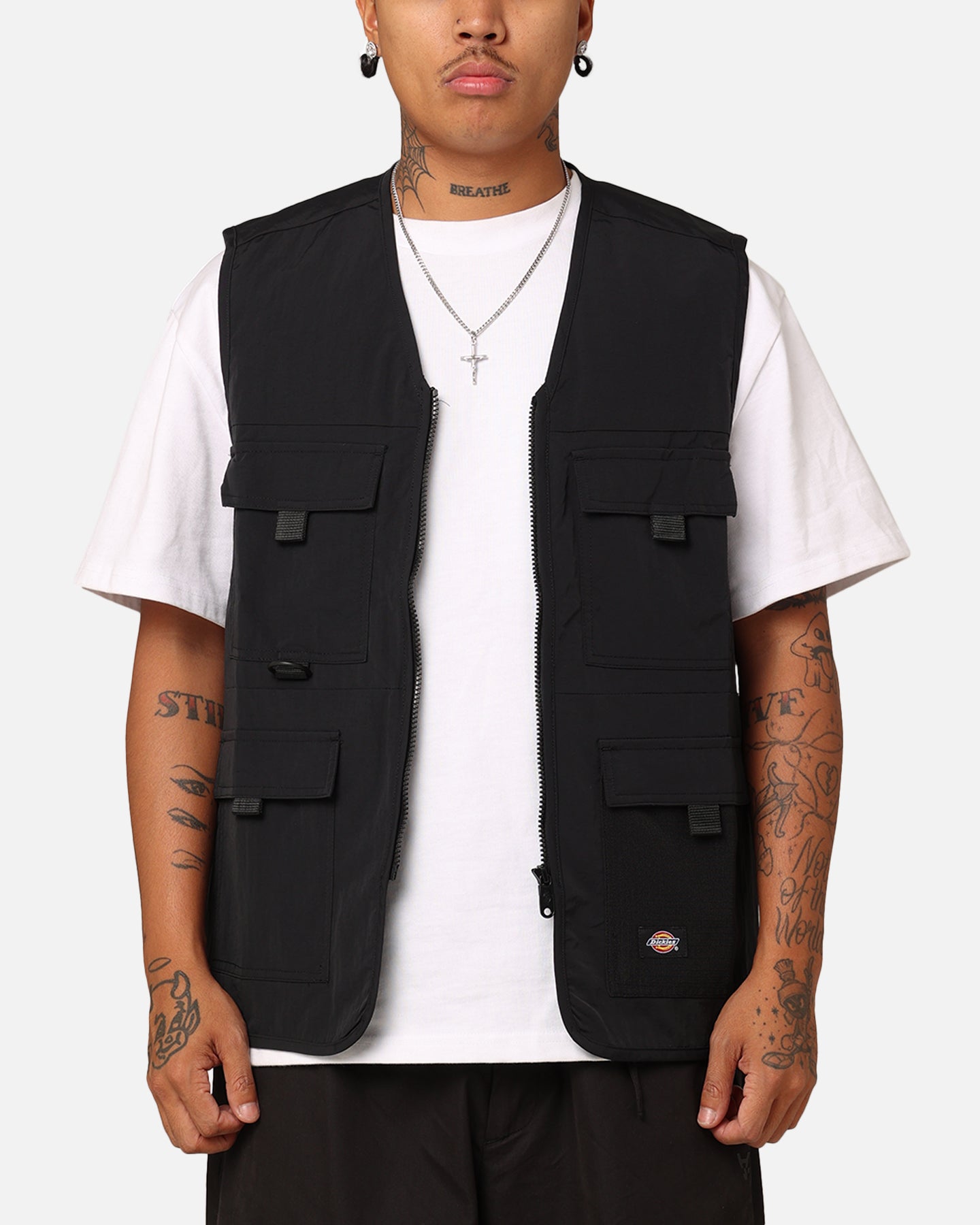 Dickies Angleton Utility Vest Black | Culture Kings US