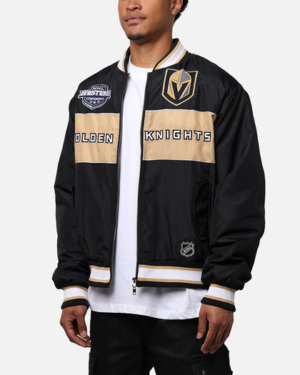 Majestic Athletics Vegas Golden Knights Moto Jacket Faded Black