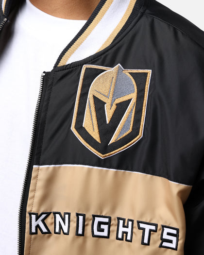 Majestic Athletics Vegas Golden Knights Moto Jacket Faded Black