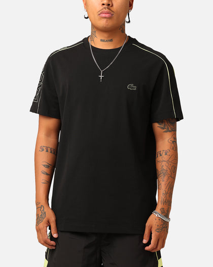 Lacoste Transitional Active Tech Pique T-Shirt Black