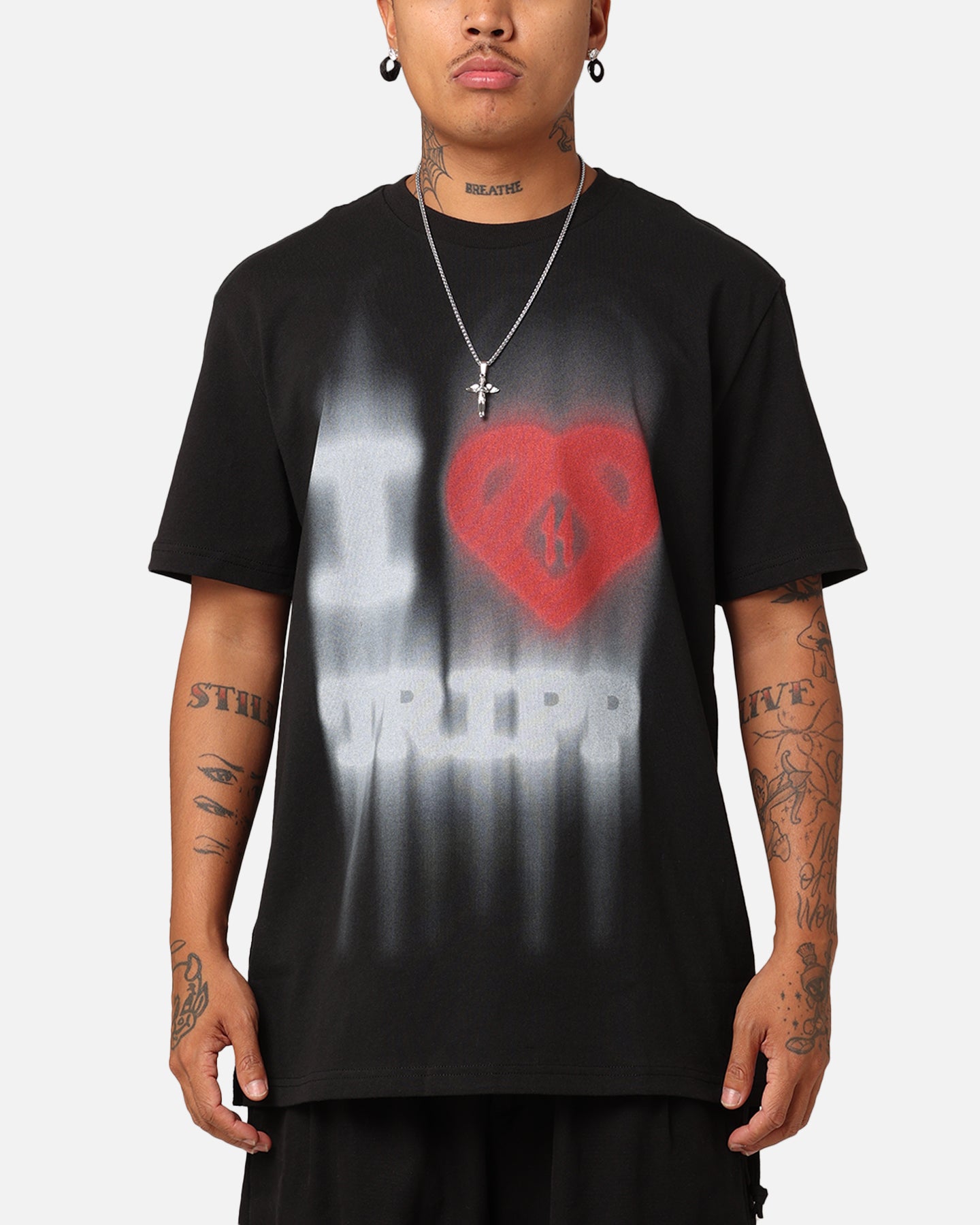 ★TY.jht_HE-kdbs★ Ksubi X Trippie Redd Love Trip Kash T-Shirt Jet Black | Culture