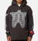 Ksubi X Trippie Redd Skeleton Biggie Hoodie Faded Black