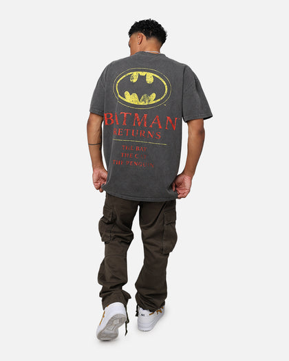 American Thrift X DC '92 Batman Heavyweight Vintage T-Shirt Washed Black
