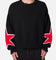 MNML Star Sweater Black