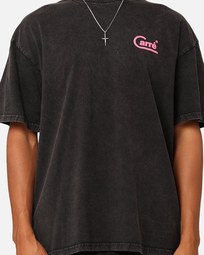 Carre Pro T-Shirt Black Acidwash