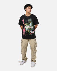 Goat Crew X Gremlins We're Back T-Shirt Black Wash