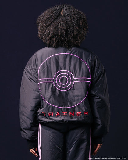 Pokémon By Loiter Master Ball Bomber Jacket Black