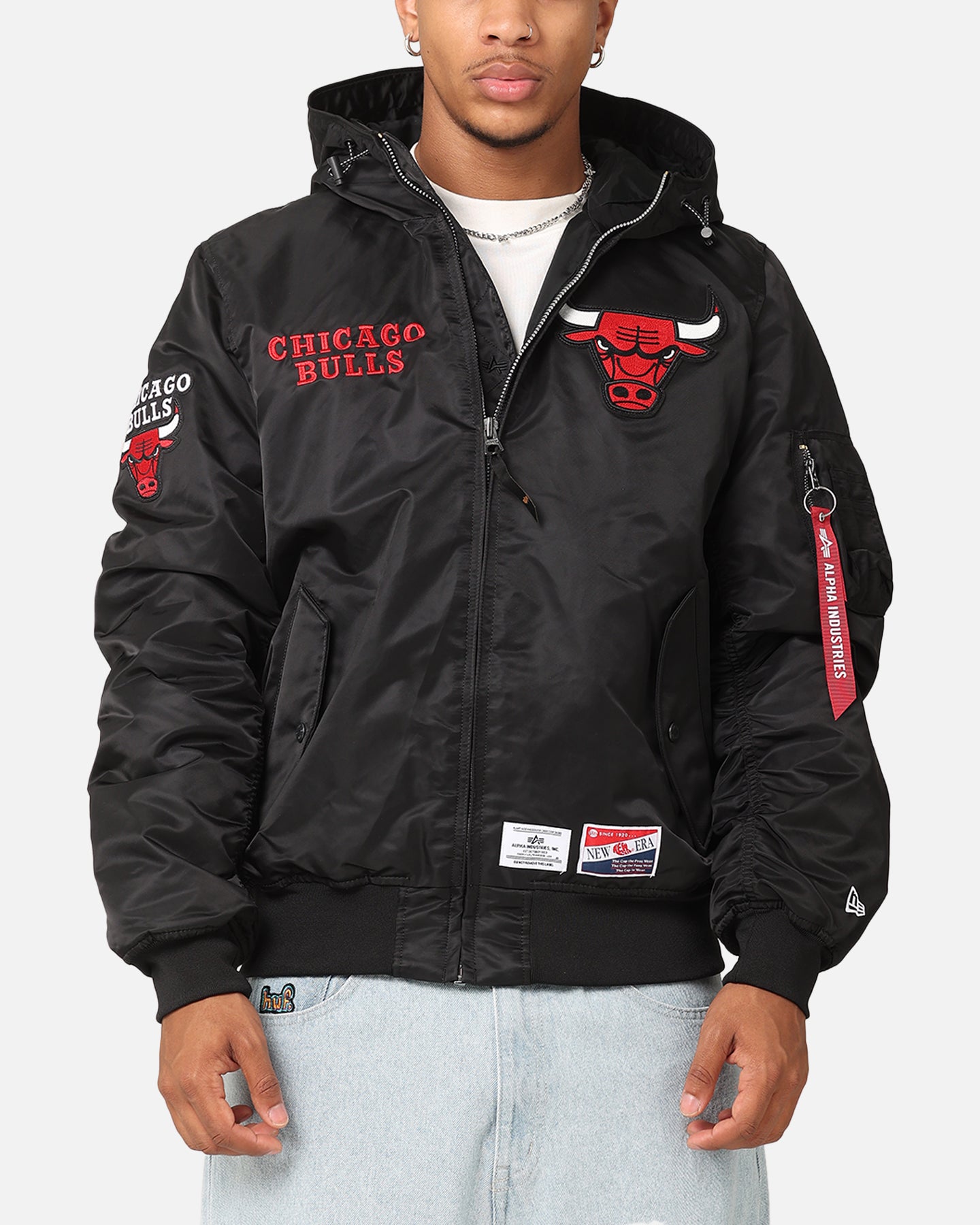 CHICAGO BULLS ULTRA GAME ジャケット 1XL ブルズ NBA シカゴ・ブルズ ジャケット 【現地買付】NBA x Ultra Game バー