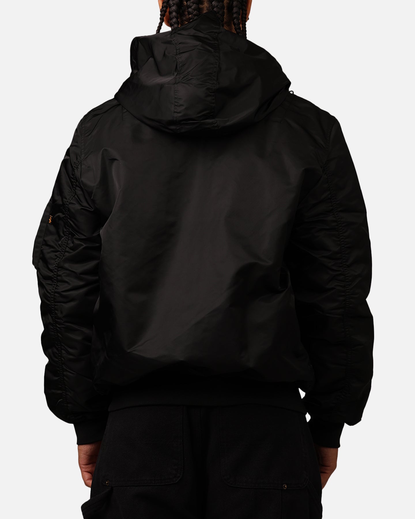 New Era Los Angeles Dodgers Alpha Industries L-2B Hooded Bomber