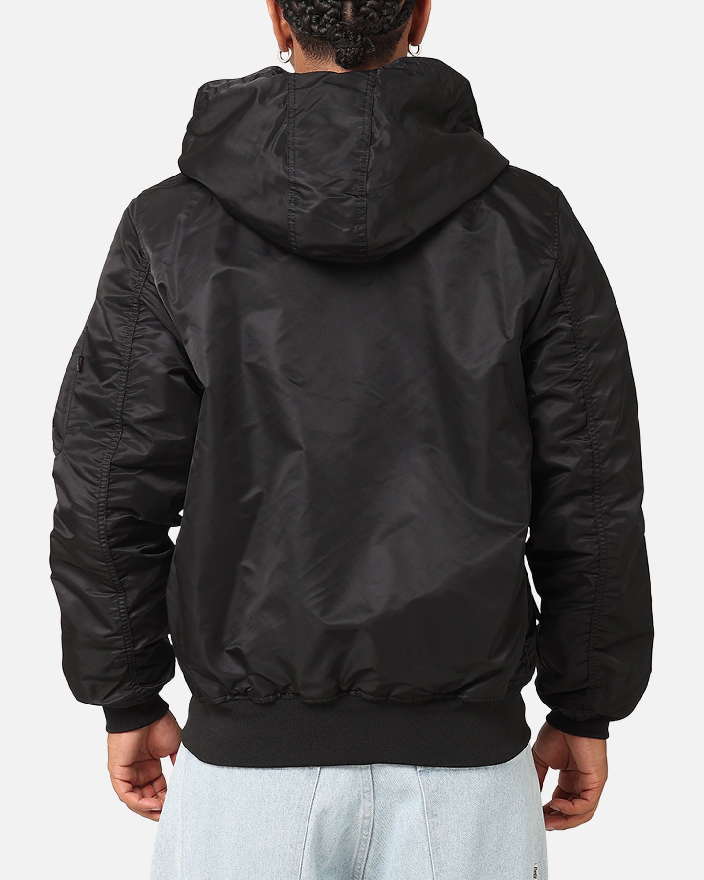 New Era New York Yankees Alpha Industries L-2B Hooded Bomber