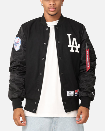 New Era Los Angeles Dodgers Alpha Industries MA-1 Wool Varsity