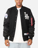 New Era Los Angeles Dodgers Alpha Industries MA-1 Wool Varsity Jacket Black