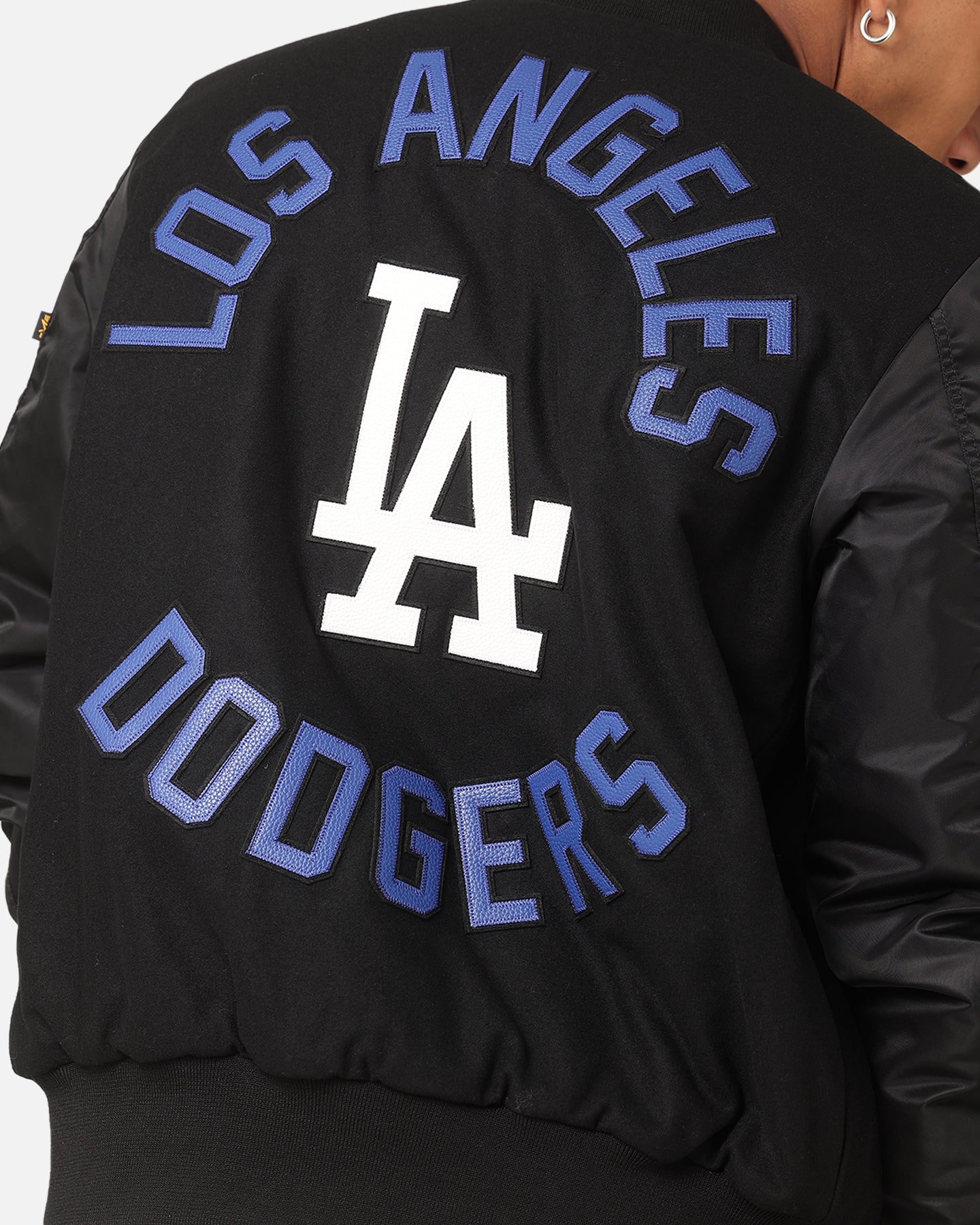 New Era Los Angeles Dodgers Alpha Industries MA-1 Wool Varsity