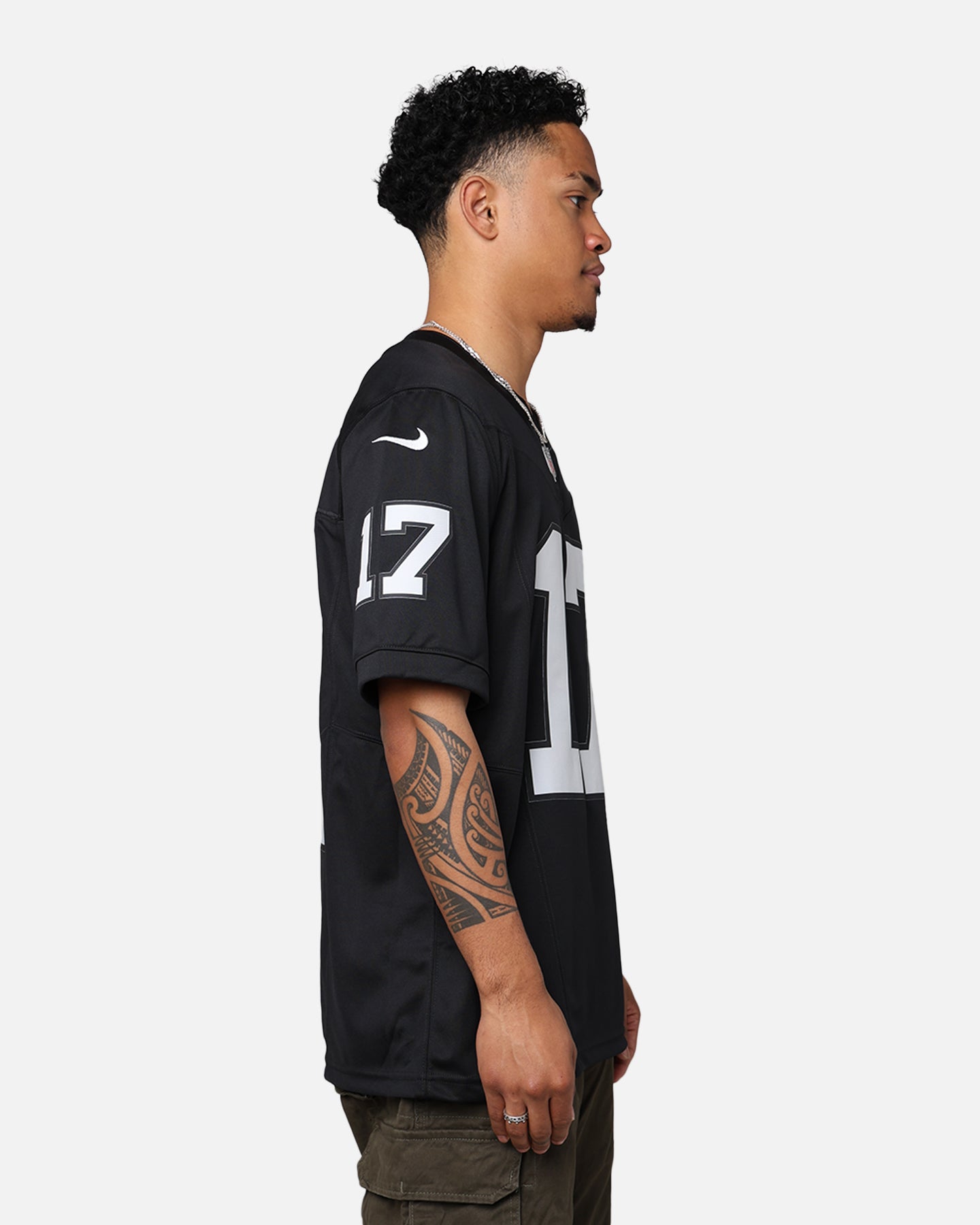 Nike Las Vegas Raiders Davante Adams #17 Limited Home Jersey