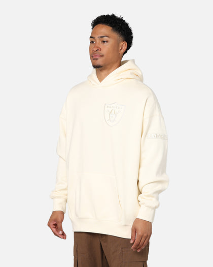 Pro Standard Las Vegas Raiders Drop Shoulder Hoodie Eggshell