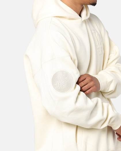 Pro Standard Los Angeles Dodgers Drop Shoulder Hoodie Eggshell