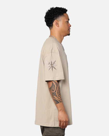 Pro Standard Vegas Golden Knights Drop Shoulder T-Shirt Taupe