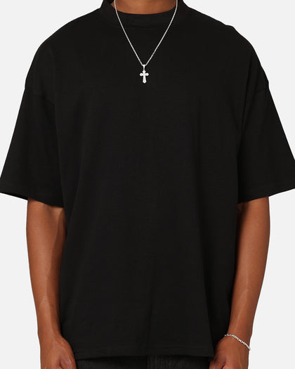 Culture Kings Oversized Blank T-Shirt Black