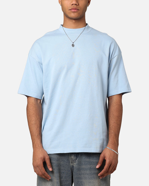 Culture Kings Oversized Blank T-Shirt Light Blue