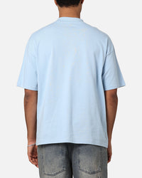 Culture Kings Oversized Blank T-Shirt Light Blue
