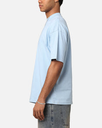 Culture Kings Oversized Blank T-Shirt Light Blue