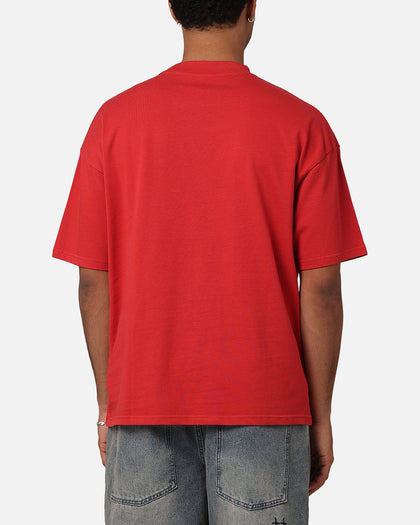 Culture Kings Oversized Blank T-Shirt Red