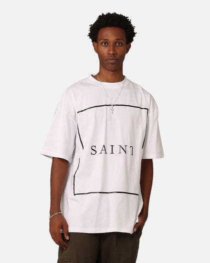 Saint Morta Jaded Box Logo T-Shirt White