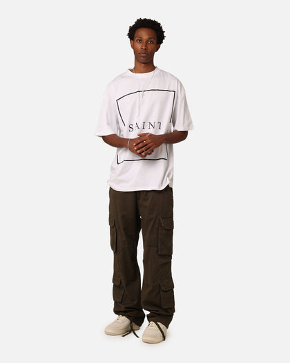 Saint Morta Jaded Box Logo T-Shirt White