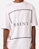 Saint Morta Jaded Box Logo T-Shirt White