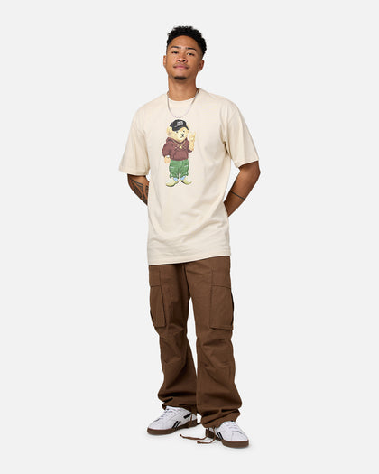 Market Peace Bear T-Shirt Ecru