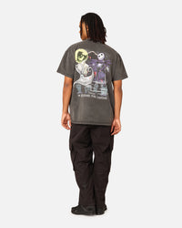 Goat Crew X The Nightmare Before Christmas Group Heavyweight Vintage T-Shirt Black Wash