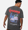 73Studio X Goosebumps Horrorland Heavyweight T-Shirt Black Wash