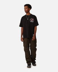 Mitchell & Ness Miami Heat Arch T-Shirt Faded Black