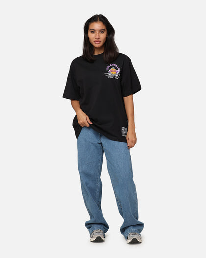 Mitchell & Ness Los Angeles Lakers Arch T-Shirt Faded Black
