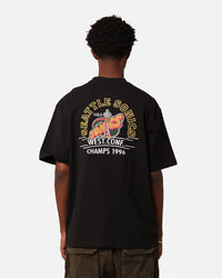 Mitchell & Ness Seattle Sonics Arch T-Shirt Faded Black