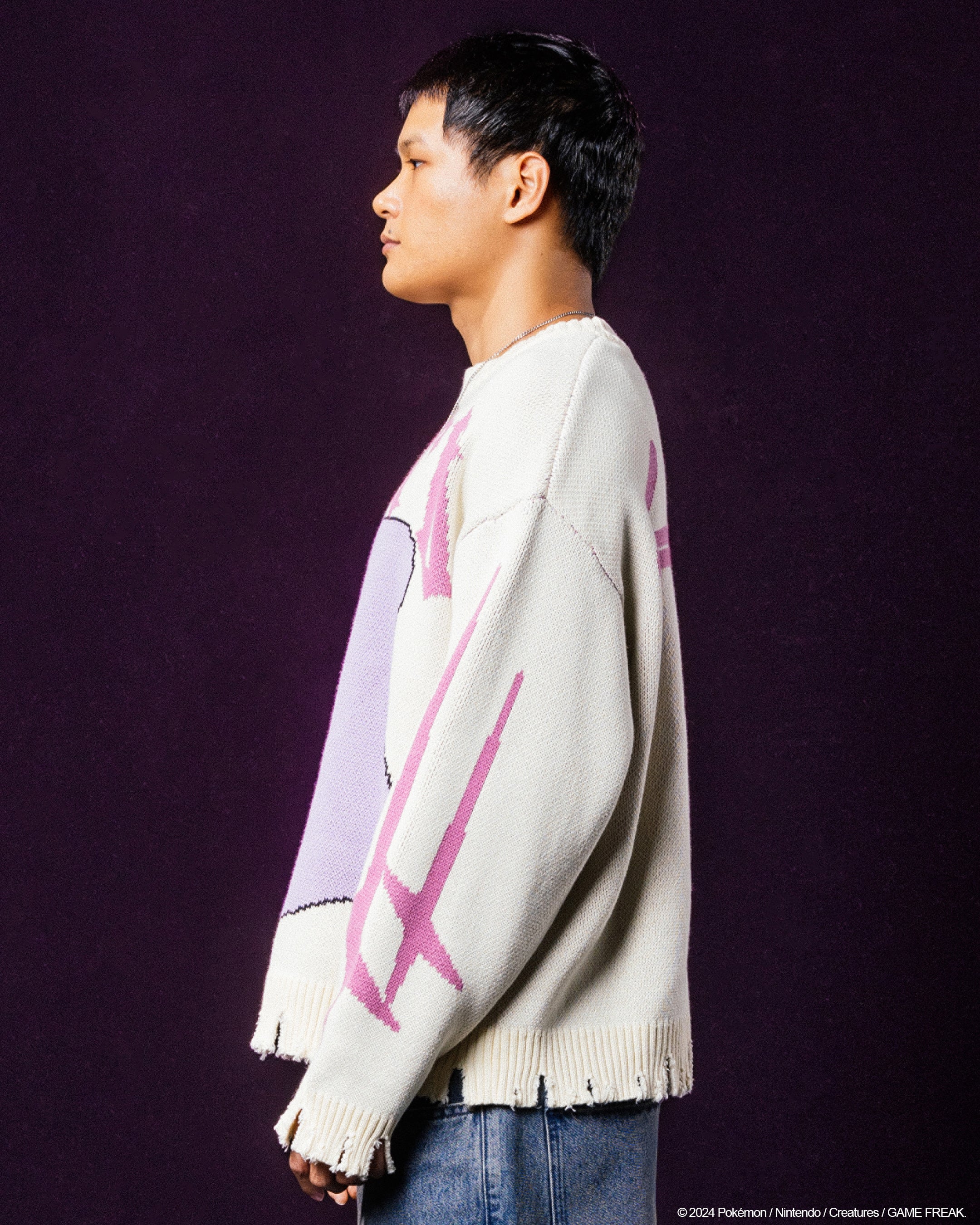 Pokémon By Loiter Ditto Knit Sweater Off White | Culture Kings US