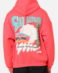 Mitchell & Ness San Antonio Spurs Basketball Hoodie Pepper Pink