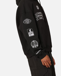 Mitchell & Ness Los Angeles Raiders History Hoodie Faded Black