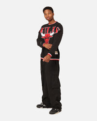 Mitchell & Ness Chicago Bulls Shooting Crewneck Black
