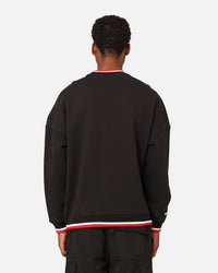 Mitchell & Ness Chicago Bulls Shooting Crewneck Black