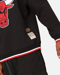 Mitchell & Ness Chicago Bulls Shooting Crewneck Black