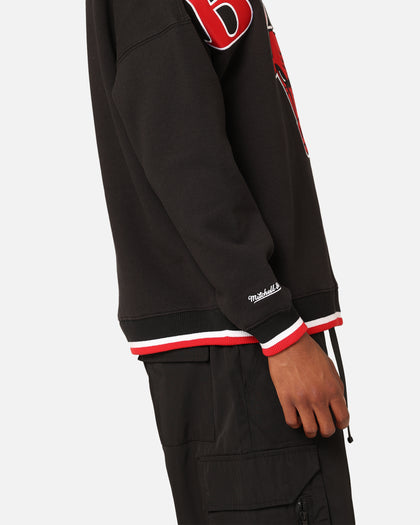 Mitchell & Ness Chicago Bulls Shooting Crewneck Black