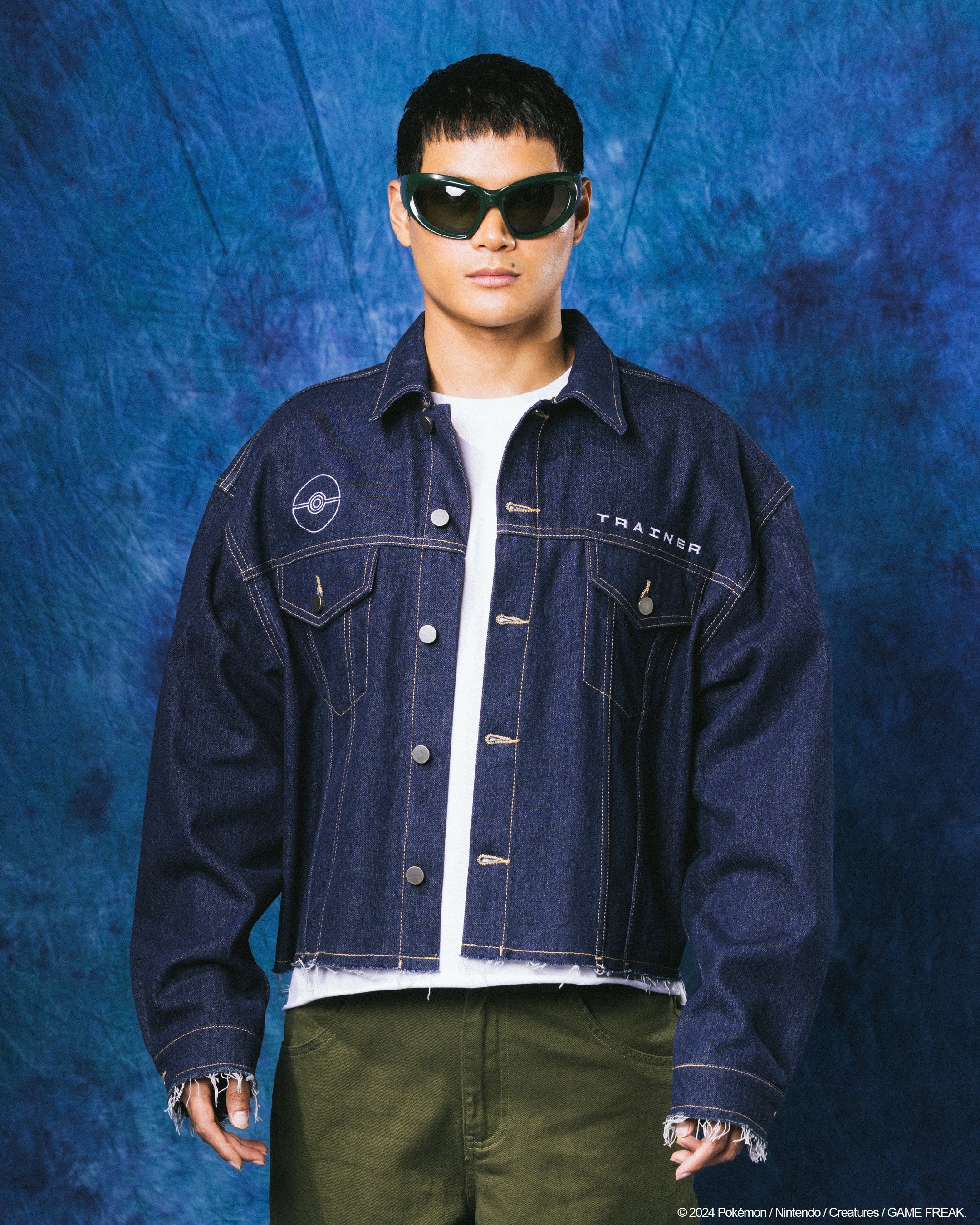 Pokémon By Loiter Pikachu Denim Jacket Indigo | Culture Kings US