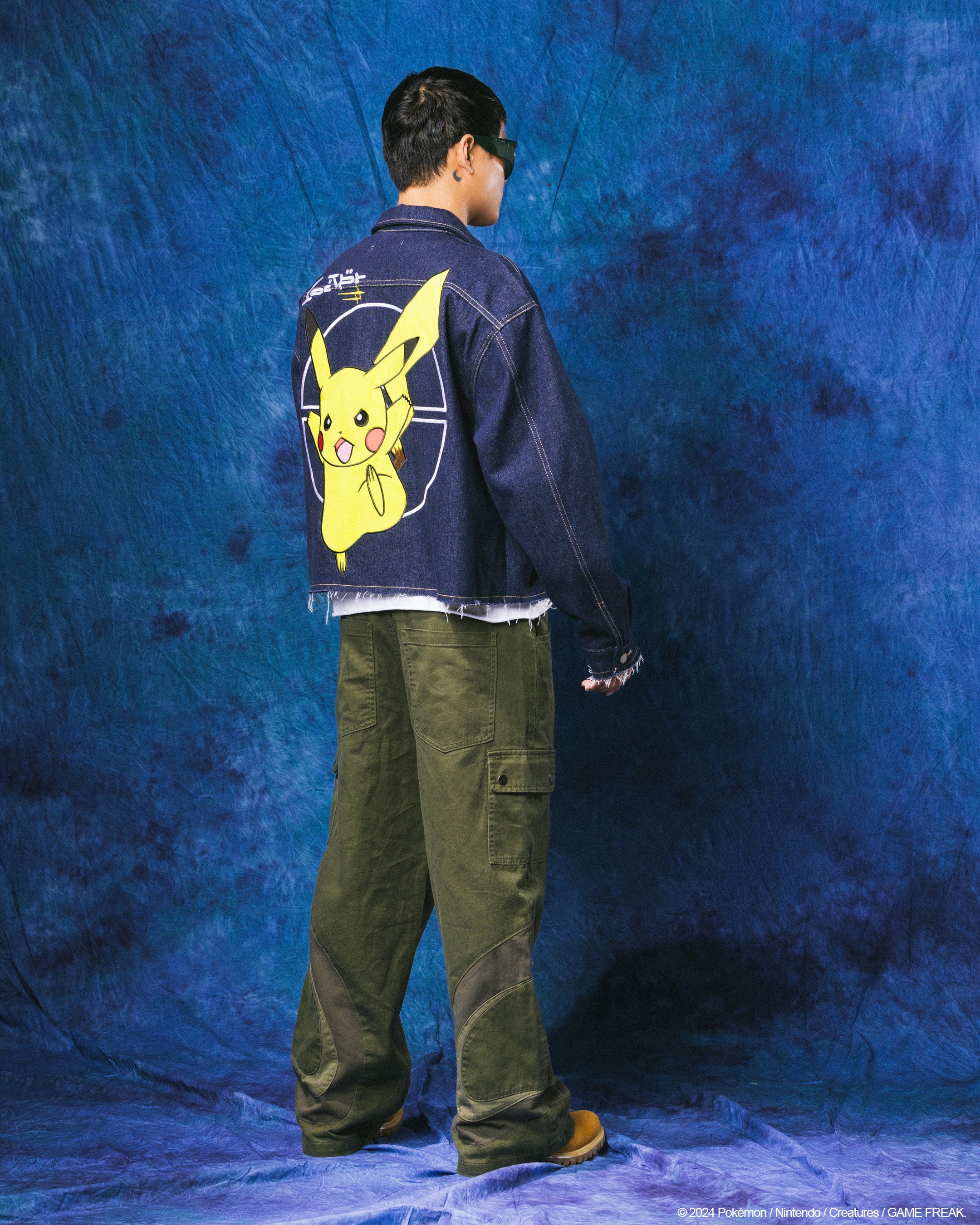 Pokémon By Loiter Pikachu Denim Jacket Indigo | Culture Kings US