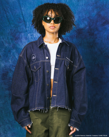 Pokémon By Loiter Pikachu Denim Jacket Indigo