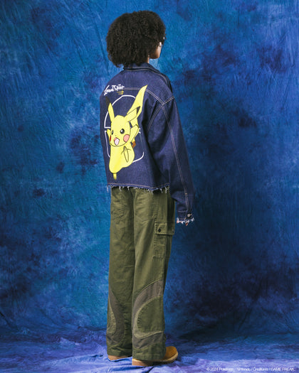 Pokémon By Loiter Pikachu Denim Jacket Indigo